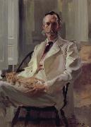 Cecilia Beaux Man with the Cat oil
